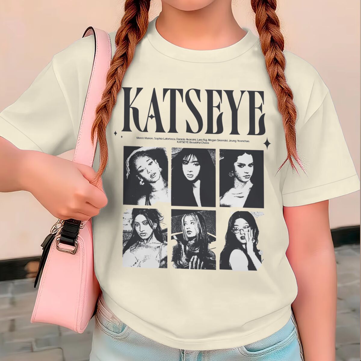 Baby Clothing Gift Set - KATSEYE Print Summer Tops Girls Y2K