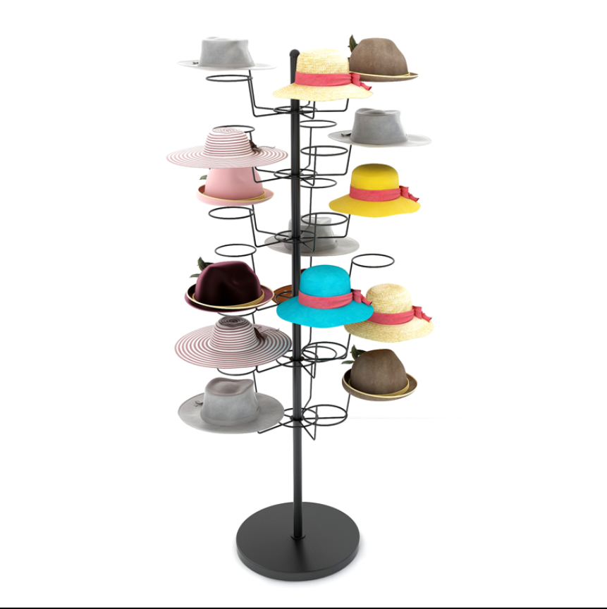 Baby Clothing Stores - New hat display booth hat rack