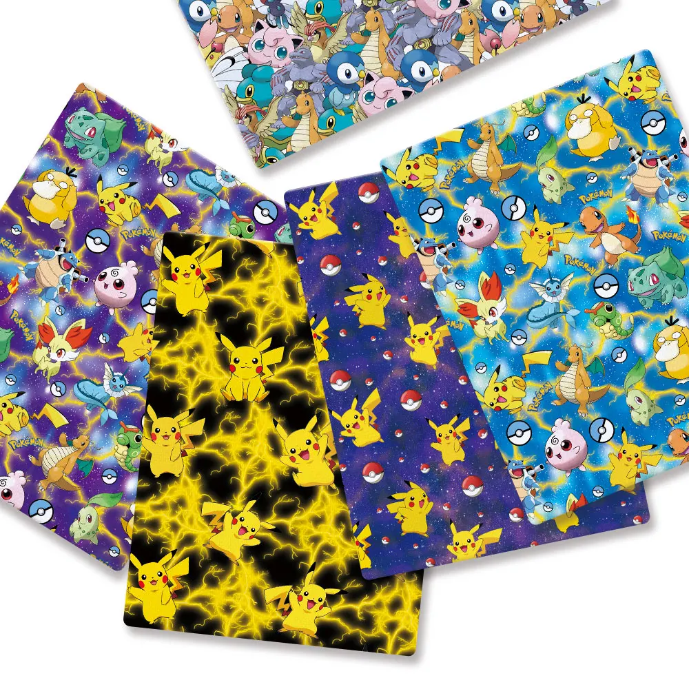 Baby Clothing In Japan - Pokemon Cartoon Fabric140*50cm Handmade Sewing Patchwork