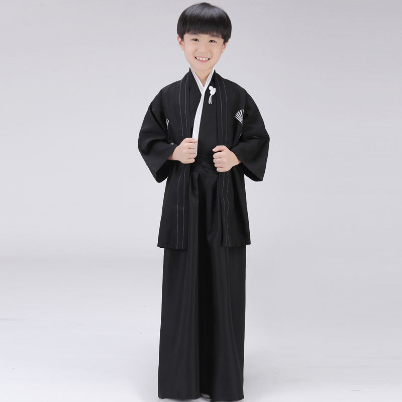 Baby Clothing In Japan - Children Kimono Samurai Traditional Japanese Clothing