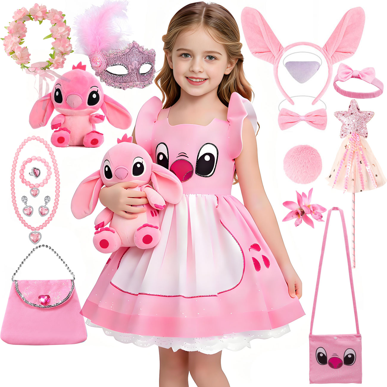 Baby Tutu Skirt - Disney Lilo & Stitch Pink Princess