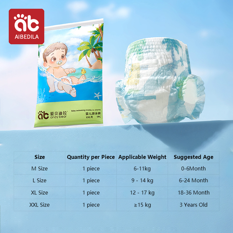 Waterproof Baby Swimming Diape - огляд і ціна Baby Xl