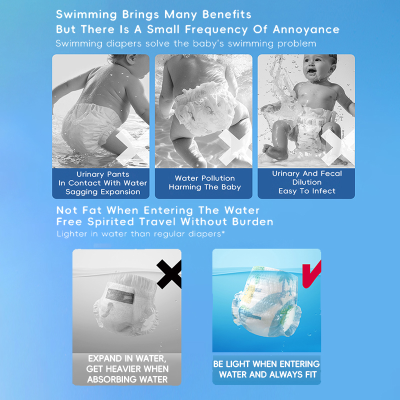 Waterproof Baby Swimming Diape - огляд і ціна Baby Xl