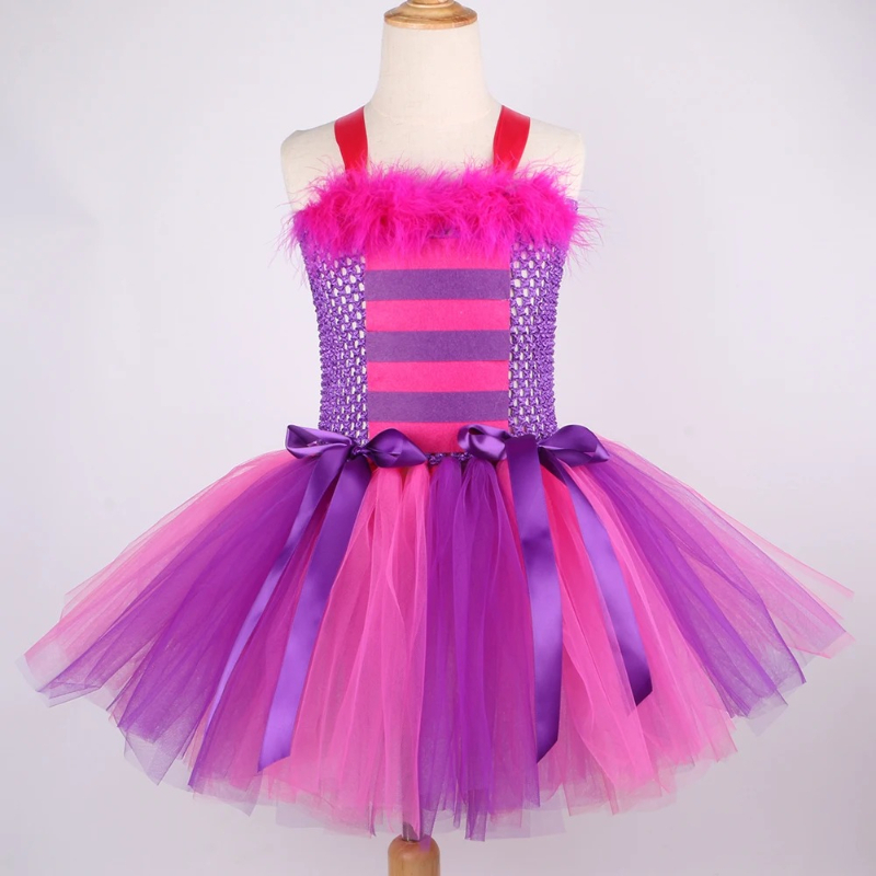Cartoon Magic Striped Cheshire - огляд і ціна Baby Tutu Skirt