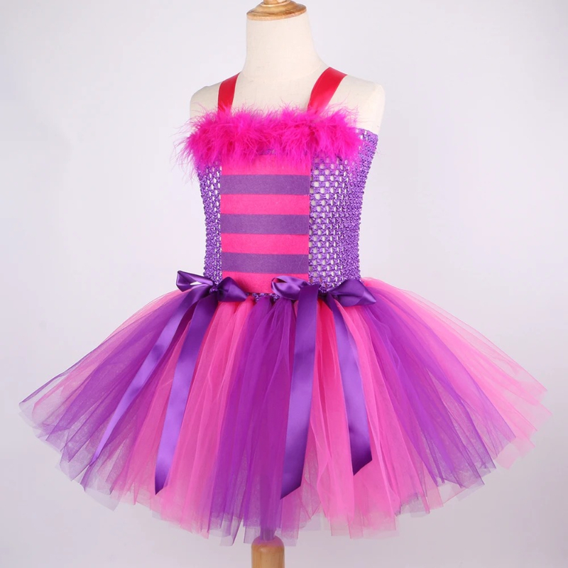 Cartoon Magic Striped Cheshire - огляд і ціна Baby Tutu Skirt