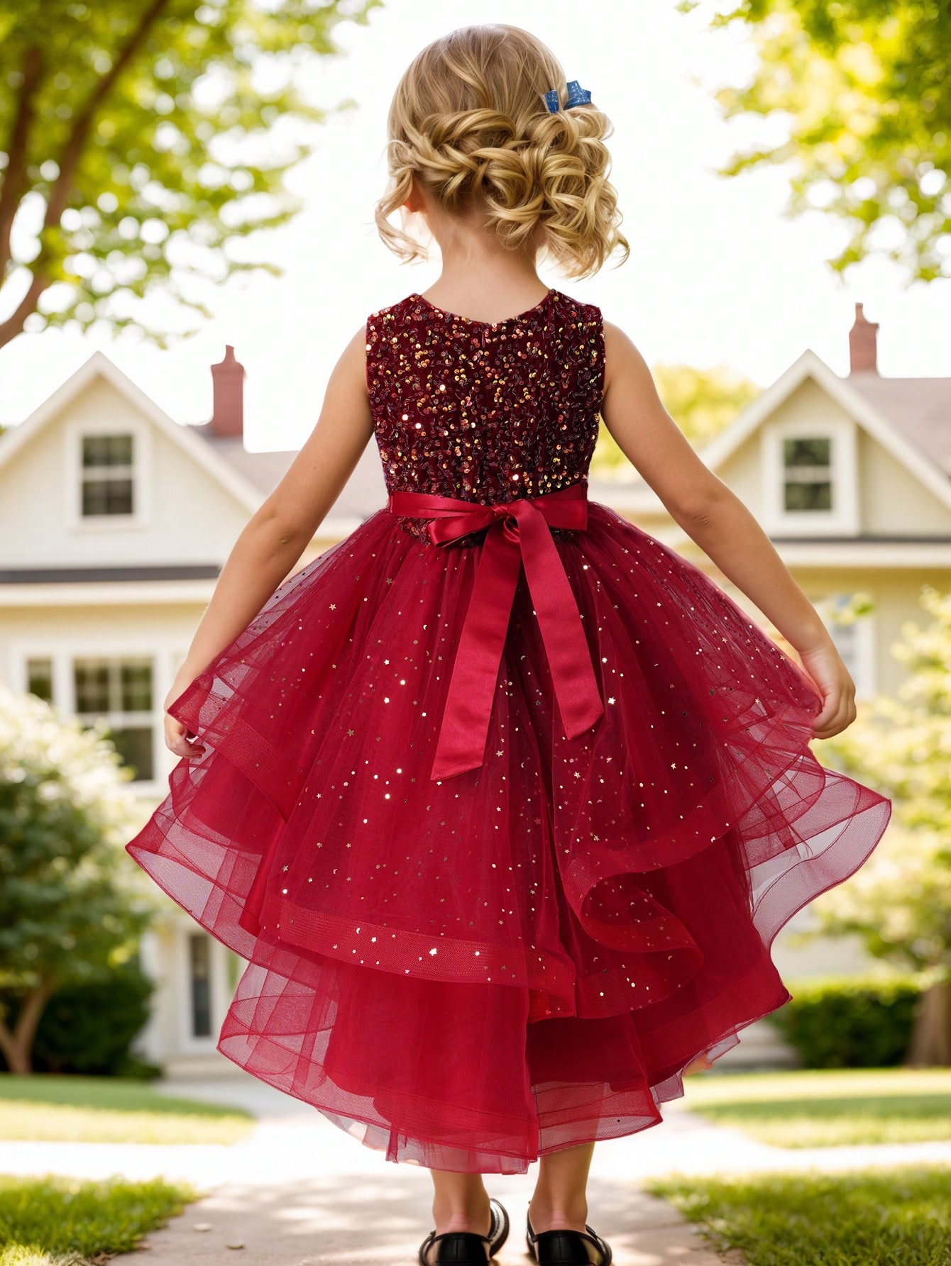 Baby Girl Princess Floral Sequ - огляд і ціна Baby Clothing Dresser
