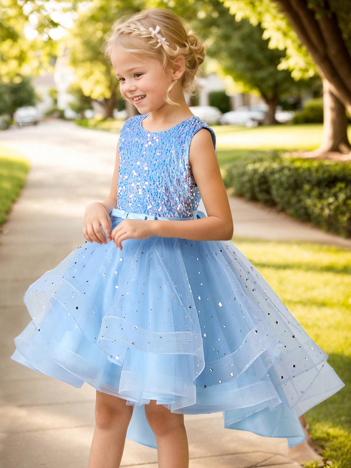 Baby Girl Princess Floral Sequ - огляд і ціна Baby Clothing Dresser