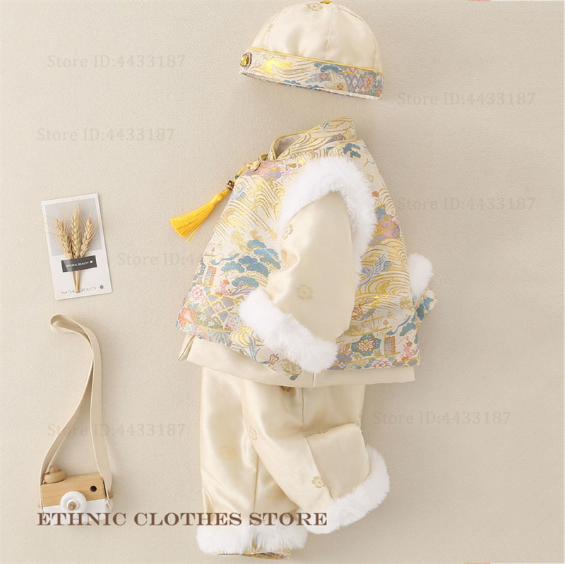 Boys Baby Hundred Days Tang Su - огляд і ціна Baby Clothing Winter