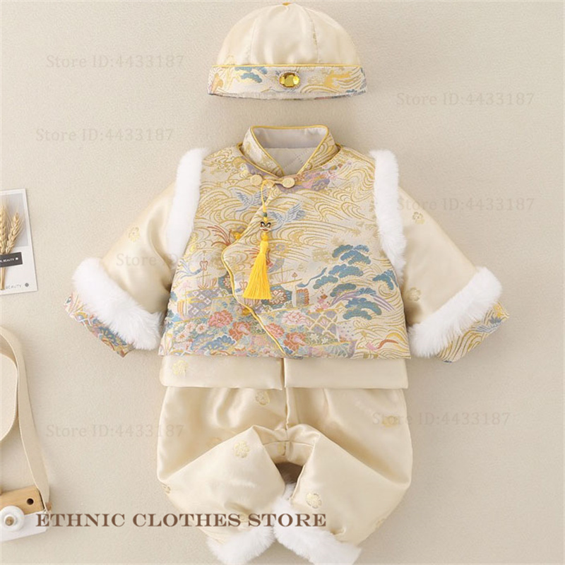 Boys Baby Hundred Days Tang Su - огляд і ціна Baby Clothing Winter