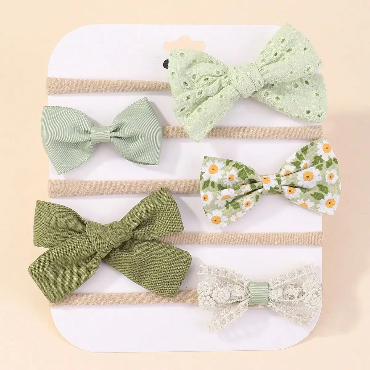 5Pcs/Set Baby Elastic Headband - огляд і ціна Baby Clothing Gift Set