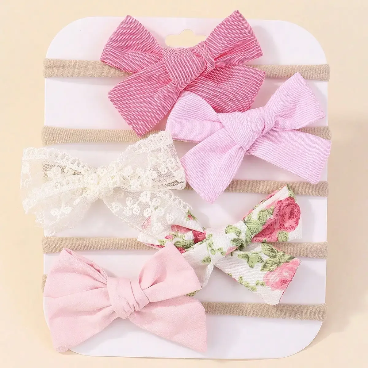 5Pcs/Set Baby Elastic Headband - огляд і ціна Baby Clothing Gift Set