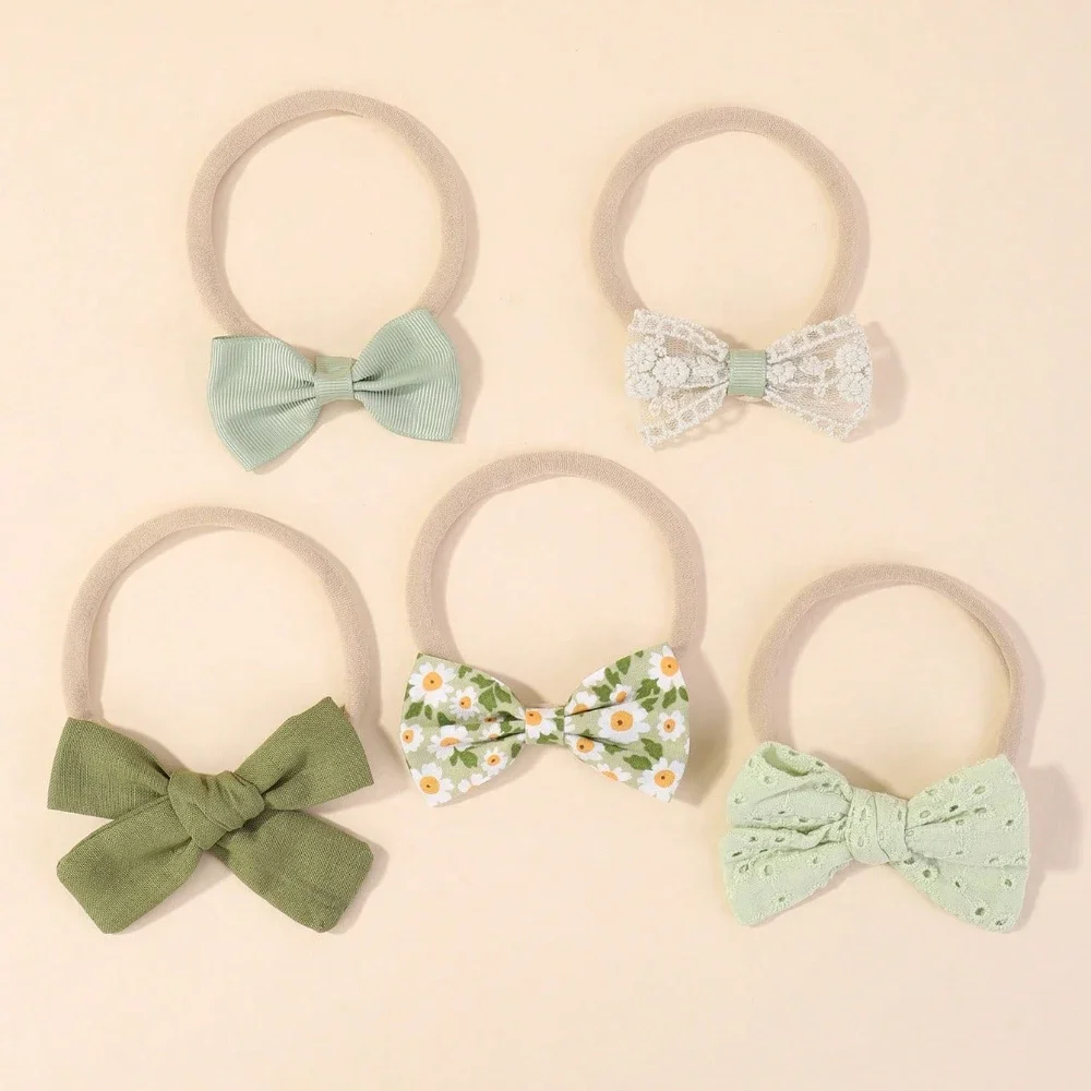 5Pcs/Set Baby Elastic Headband - огляд і ціна Baby Clothing Gift Set