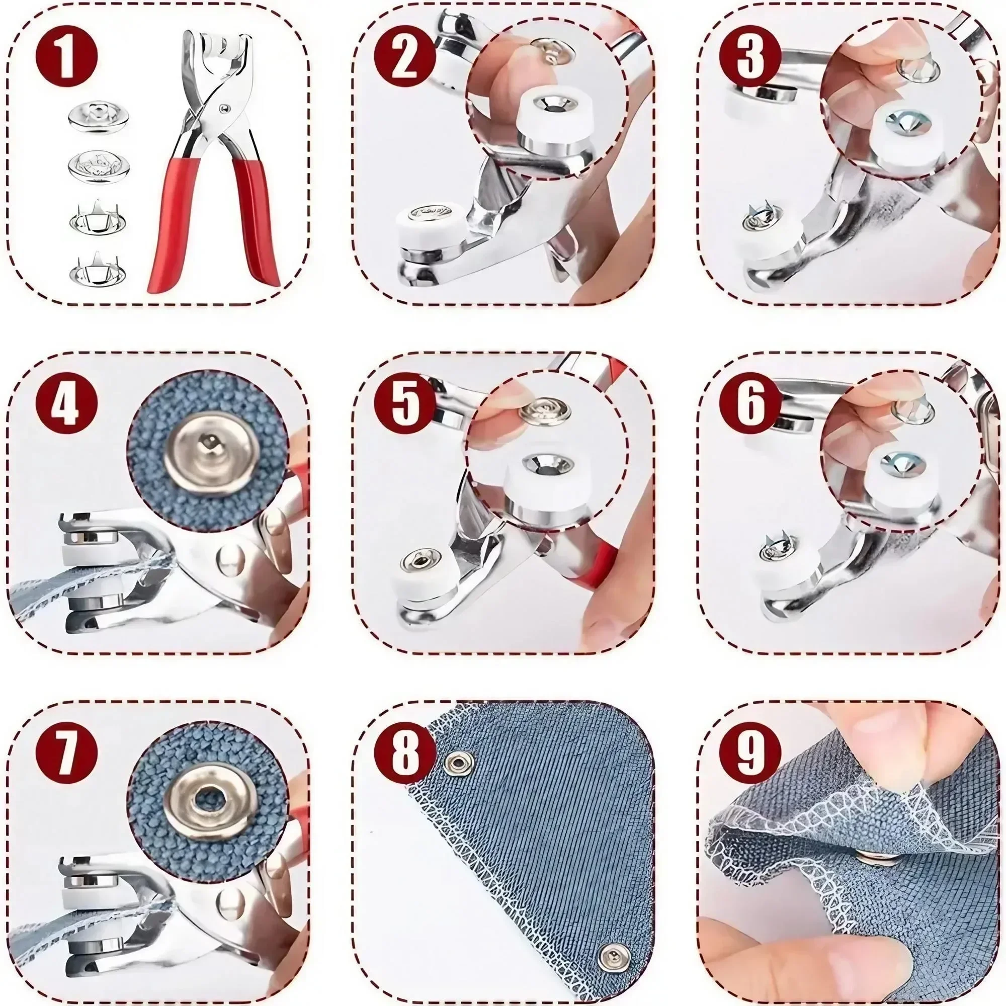 1 Set 201 Pcs Hand Pressed No  - огляд і ціна Baby Clothing Sewing