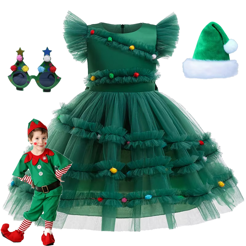 2025 Christmas Girl Dress Cute - огляд і ціна Baby Tutu Skirt
