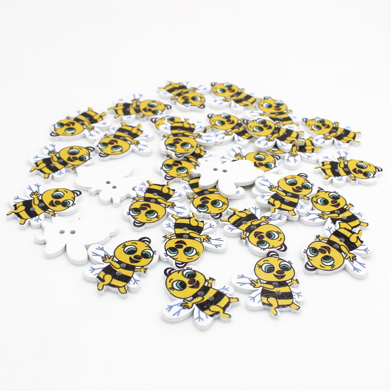 50Pcs New Mixed Cartoon Button - огляд і ціна Baby Clothing Sewing