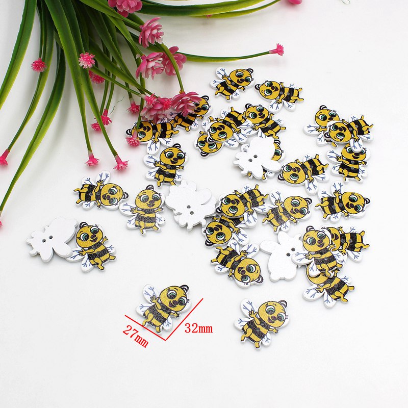 50Pcs New Mixed Cartoon Button - огляд і ціна Baby Clothing Sewing
