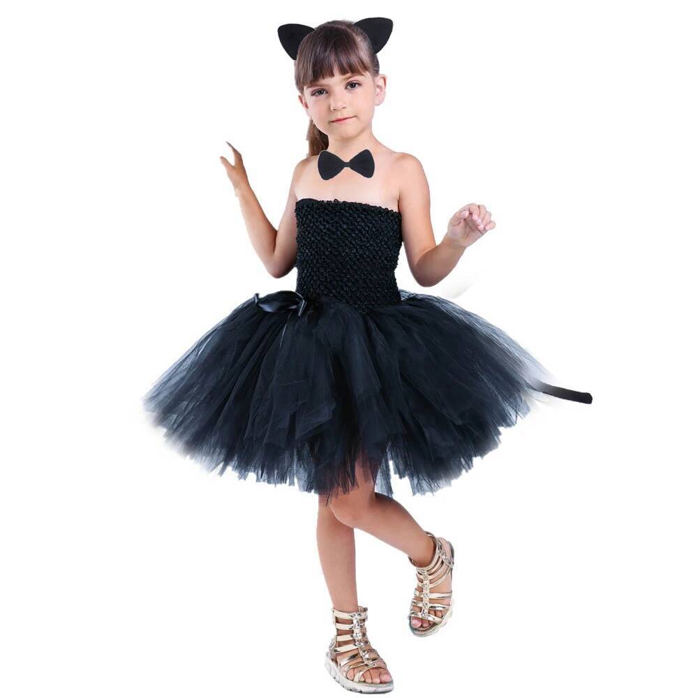 Cute Black Cat Tutu Dress Baby - огляд і ціна Baby Tutu Skirt