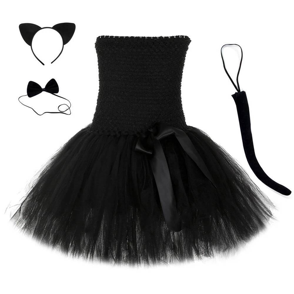 Cute Black Cat Tutu Dress Baby - огляд і ціна Baby Tutu Skirt