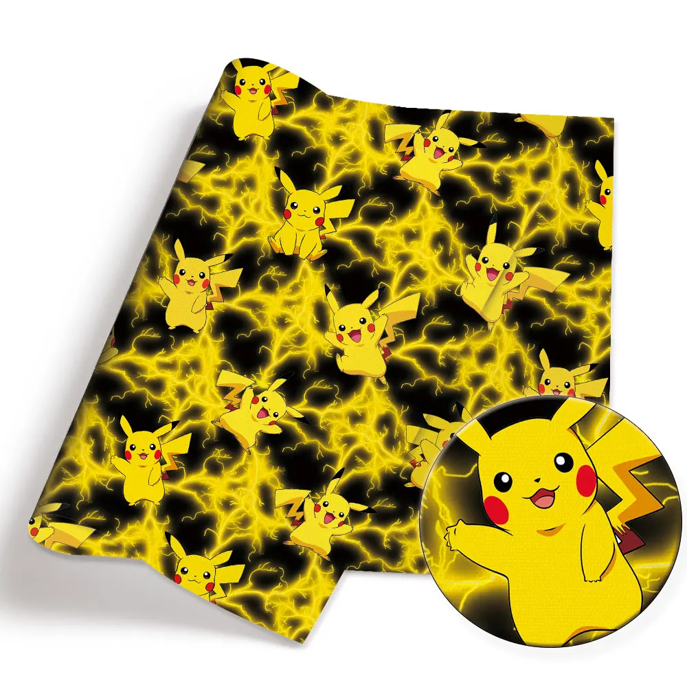 Pokemon Cartoon Fabric140*50cm - огляд і ціна Baby Clothing In Japan