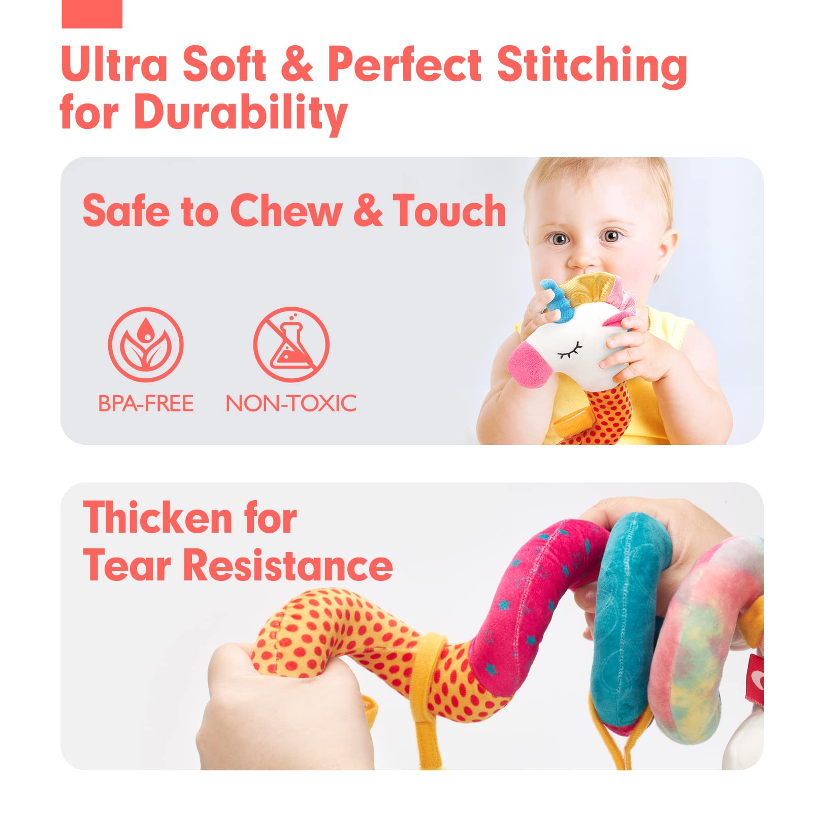 Car Seat Toys for Babies Rattl - огляд і ціна Baby Clothing Gift Set