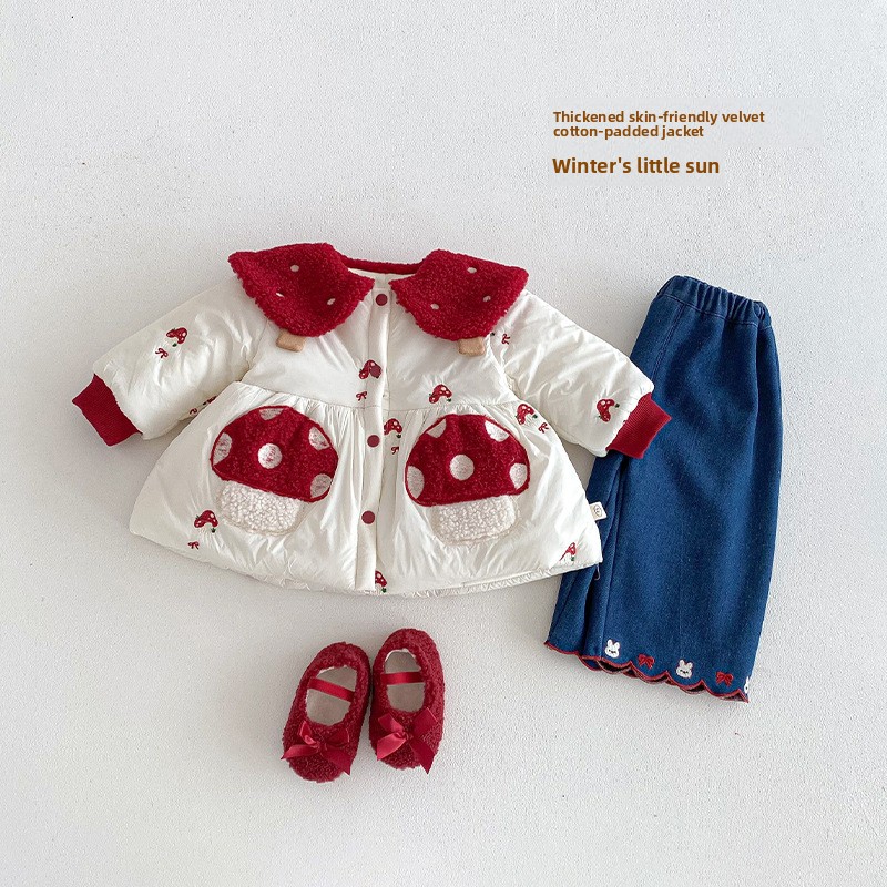 Girls' Western New Year's Clot - огляд і ціна Baby Clothing Winter
