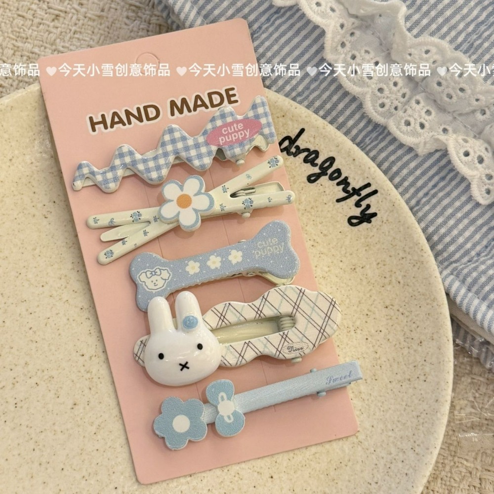 5pcs Miffy Hair Clip Cute Baby - огляд і ціна Baby Clothing In Japan