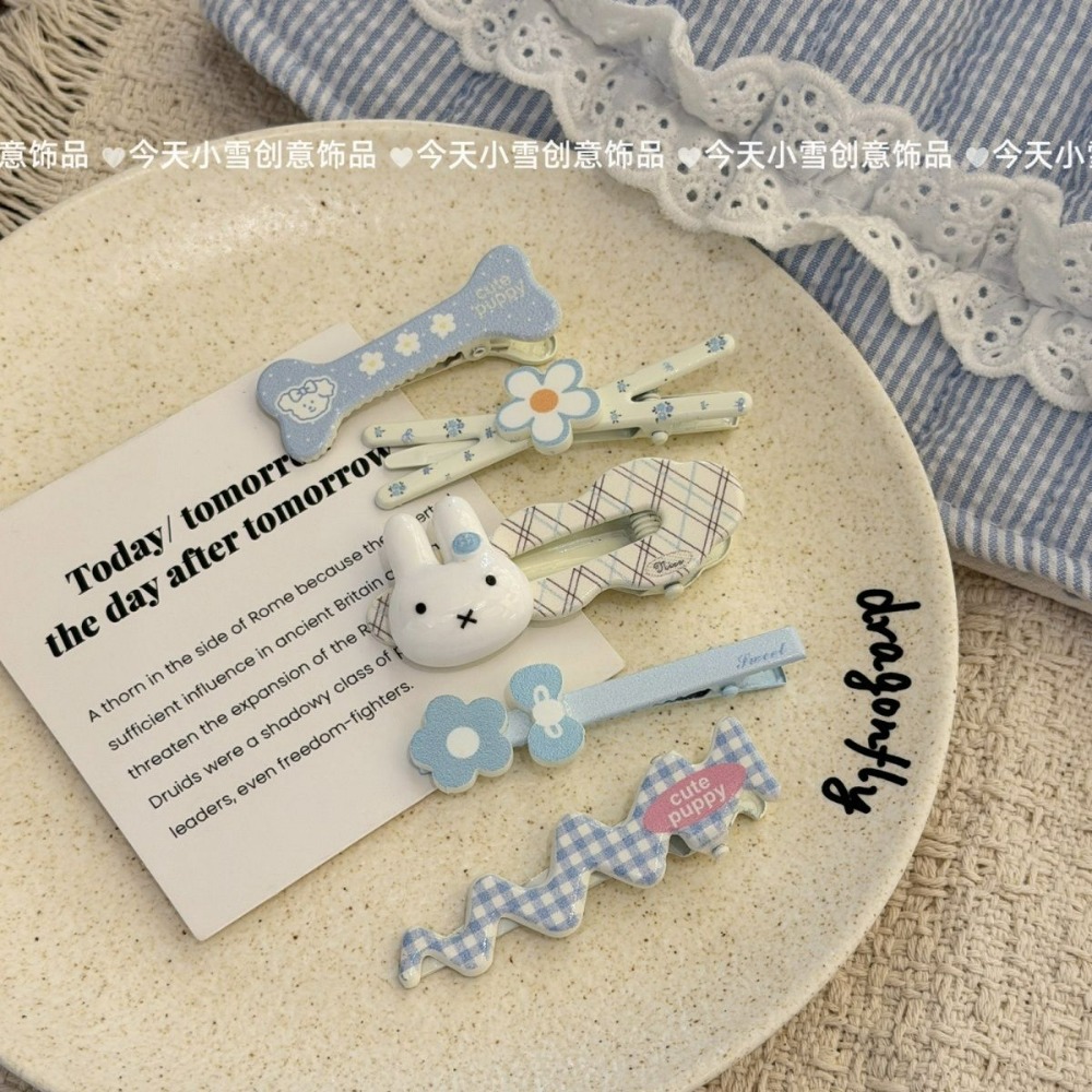 5pcs Miffy Hair Clip Cute Baby - огляд і ціна Baby Clothing In Japan